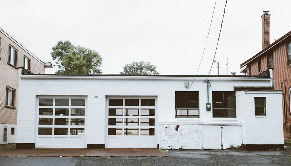 The rear of the Watson property, which will be converted to a patio.